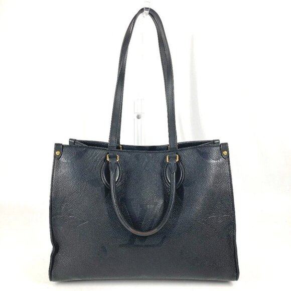 LOUIS VUITTON M45595 MonogramEmpreinte On the Go MM 2WAY Hand Bag Tote Bag - Picture 2 of 14